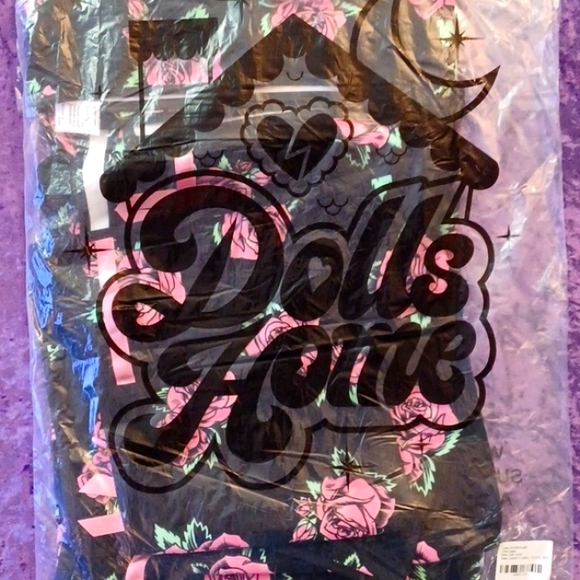 Dolls Kill Bath Dollskill Dolls Home Dark Floral Towel Set Blackpink Roses Poshmark
